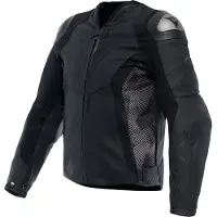 Dainese Avro 5 Blouson en cuir Noir/Anthracite/Blanc 58 homme