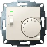 Eberle Controls Eberle UTE 1015-RAL1013-G-50 Thermostat d'ambiance encastré 5 à 30°C, Thermostat, Blanc