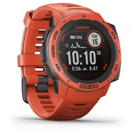 Garmin Instinct Solar Rouge