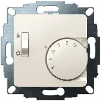 Eberle Controls Eberle UTE 1770-RAL1013-G-50 Thermostat d'ambiance encastré 5 à 30°C, Thermostat, Blanc