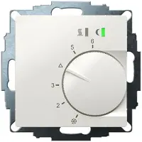 Eberle Controls Eberle UTE 2500-24-RAL9010-G-55 Thermostat d'ambiance encastré 5 à 30°C, Thermostat, Blanc