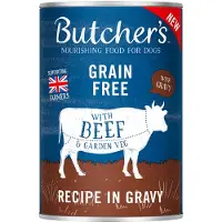 Butcher's Original Recipe in Jelly - nourriture pour chiens, morceaux d'agneau en gelée - 6 x 400g