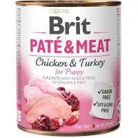 Brit Pate&amp;Meat puppy - pâtée pour chiots - 6x800 g