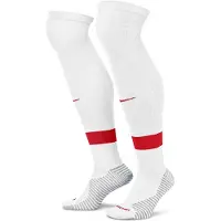 Nike FQ8253-103 Strike Dri-FIT, chaussettes unisex, couleur : BLANC/ROUGE université/ROUGE université, taille M