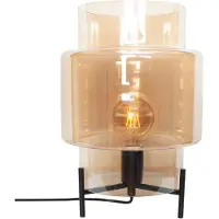 By Rydens Lampe de table Ebbot verre ambré