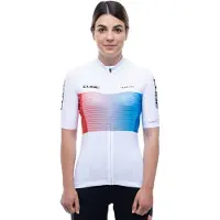 Cube Teamline Short Sleeve Jersey Blanc 2XL Femme