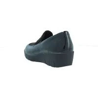 Semler Judith : chaussures basses, mocassins, couleur noire, pour le quotidien
