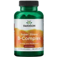 Swanson Health Complément alimentaire Super Stress Bcomplex, BI7955