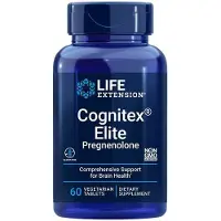 Life Extension Cognitex Elite Pregnenolone - 60 comprimés végétariens