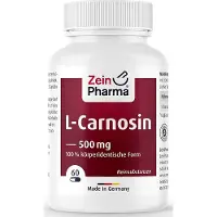 Zein Pharma - Germany GmbH Zein Pharma L-Carnosine, 500 mg, 60 gélules 13807
