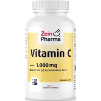 Zein Pharma - Germany GmbH Zein Pharma - Vitamine C, 1000mg, 120 gélules