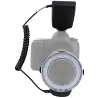 StudioKing macro lampe annulaire LED avec flash RL-130