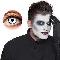 Boland Lentilles de contact hebdomadaires colorées (Blanc, Noir)