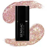 Semilac Vernis à ongles UV Hybrid 243 Sea Star 7ml (243 Étoile de mer, Vernis effet gel)