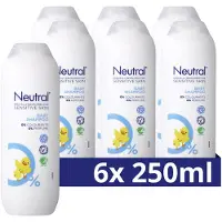 Neutral 6 x Shampooing doux pour bébé 250 ml