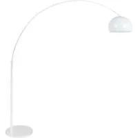 Steinhauer Lampe à arc Sparkled Light avec capuche blanche