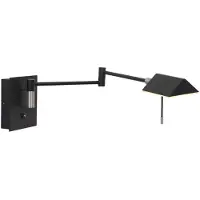 Steinhauer Lampe de lecture murale Retina Noir