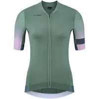 Cube Blackline Fade Short Sleeve Jersey Vert XL Femme