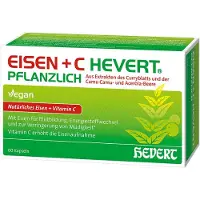 Hevert Arzneimittel GmbH & Co. KG Eisen + C Hevert, complément alimentaire à base de plantes, 60 capsules