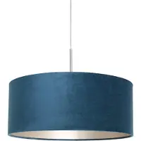 Steinhauer Lampe suspendue Sparkled avec du velours bleu