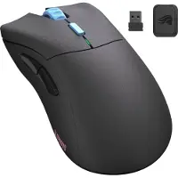 Glorious D Pro (Filaire, Sans fil), Souris, Noir