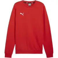 Puma Sweat de sport 'TeamGoal' rouge / blanc