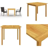 vidaXL 3 pcs. Salon de jardin Marron - Salon de jardin - Meubles de jardin - Ensemble de meubles de jardin