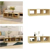 vidaXL Table basse 110x50x34 cm Pin massif - Table basse - Tables basses - Table d'appoint - Beistelltische
