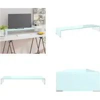 vidaXL Élément TV/Elévation de l'écran Vert 100x30x13 cm - Élément TV - Élévation de la télévision - Élévation de la télévision