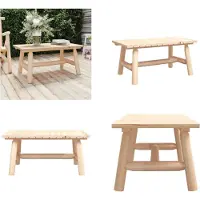 vidaXL Table basse 90x50x41 cm épicéa massif - Table basse - Tables basses - Table d'appoint - Table d'accentuation