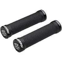 Reverse Components R-shock Lock-on Grips Noir 130 mm