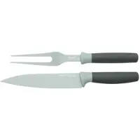 Berghoff Ensemble de 2 ustensiles de barbecue, gamme -Leo, acier inoxydable