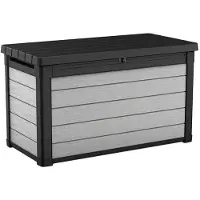 Keter Boîte de rangement de jardin Denali 380 L Anthracite