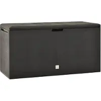 vidaXL Coffre de jardin anthracite 114x47x60 cm