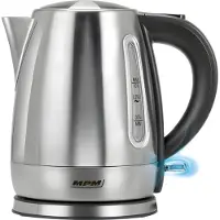 MPM MCZ-118 electric kettle 1 L Steel