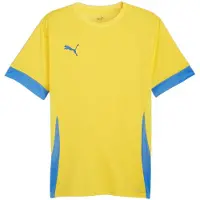 Puma T-Shirt fonctionnel bleu clair / jaune