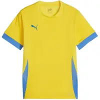 Puma T-Shirt fonctionnel bleu clair / jaune