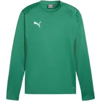Puma Sweat de sport 'teamGOAL' vert / blanc