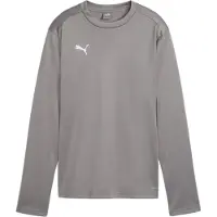 Puma Sweat de sport gris / blanc