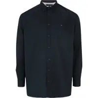 Tommy Hilfiger Big And Tall Shirt Poplin Marine Bleu foncé Bleu taille 4XL