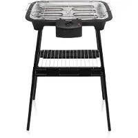 Tristar BQ-2883, 2000 W, Gril, électrique, chaudière, brossé, noir