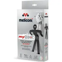 Meliconi Accessory Wall Bike Holder Argenté