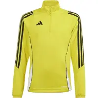 Adidas Tiro24 Half Zip Sweatshirt Jaune 7-8 Years Enfants