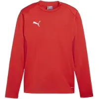 Puma Hommes, T-shirt de sport, teamGOAL Sweat d'entraînement (S), Rouge, S