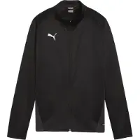 Puma Vestes d’entraînement 'TeamGoal' noir / blanc