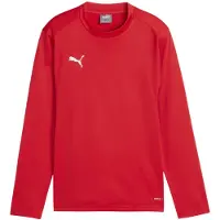 Puma Sweat de sport rouge vif / blanc