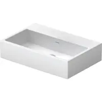 Duravit Lavabo Compact VERO AIR o ÜL m HLB 600x400mm sans trou pour robinet blanc (Evier encastré, 40 cm, 60 cm)