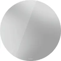 Duravit lumière et miroirs Good Miroirs, rond, éclairage indirect, 700x700x34mm, blanc mat, LM7851000000000