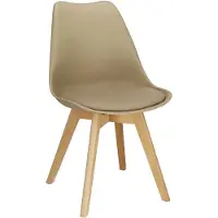 Springos Chaise de cuisine Chaise de salle à manger avec pieds en bois