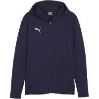 Puma Veste de survêtement 'TeamFinal' bleu marine / blanc